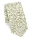 ISAIA MEN'S PAISLEY COTTON TIE,0400095995933