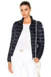 Moncler The Lans Down Puffer Jacket In Navy