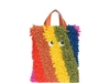 ANYA HINDMARCH SHAG EYES IN CHUNKY WOOL SHOPPER BAG,10064957