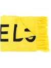 OFF-WHITE OFF-WHITE FIRE TAPE SCARF - YELLOW,OMMA001S18407065601012566557