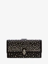 ALEXANDER MCQUEEN SKULL CONTINENTAL WALLET,2753301ACCI1000