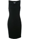 BOUTIQUE MOSCHINO BOW DETAIL DRESS,A0453112412569356