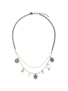 Iosselliani Silver Heritage Pearl Necklace In Metallic