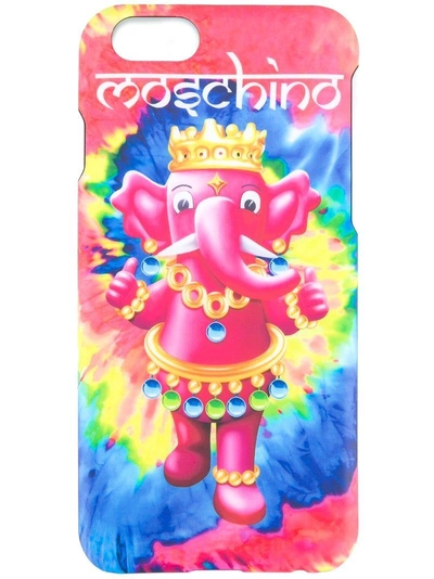 Moschino Tie Dye Iphone 6/6s Plus Case - Pink