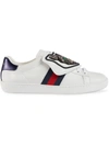 GUCCI ACE trainers WITH REMOVABLE PATCHES,5066350FI1012576859
