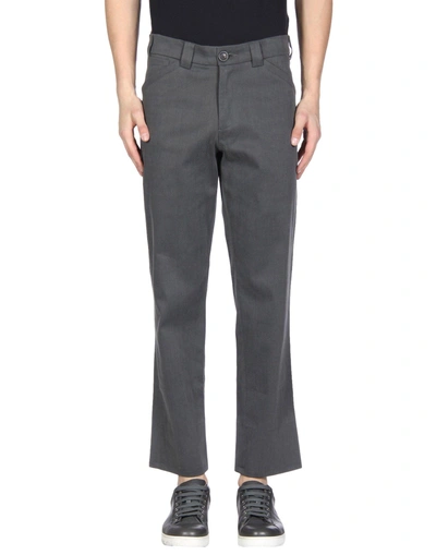 Aganovich Casual Trousers In Steel Grey