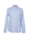 AGLINI Solid color shirt,38707196NJ 8