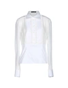 DOLCE & GABBANA Solid color shirts & blouses,38682589IR 5