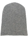 THE ELDER STATESMAN THE ELDER STATESMAN CASHMERE SUMMER CAP - GREY,ISH0912577961