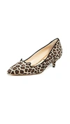 CHARLOTTE OLYMPIA LEOPARD KITTEN HEELS