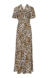 TEMPERLEY LONDON Wild Cat Midi Dress,18AWDC52217