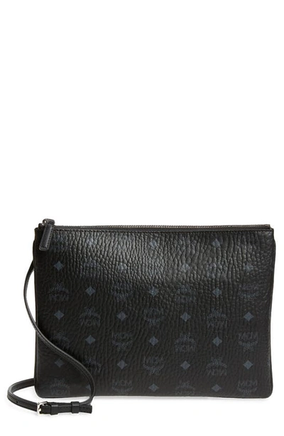 Mcm Visetos Original Pouch In Black