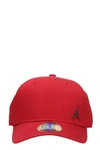 NIKE RED COTTON HAT,10074717