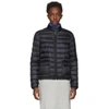 Moncler Lans Quilted Shell Down Jacket In 999 Black