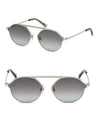 WEB Round Metal Sunglasses