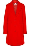 STELLA MCCARTNEY WOMAN MARCELLINE WOOL-BLEND FELT COAT RED,US 4772211931798272