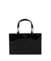 HELMUT LANG RE-EDITION PATENT LEATHER BAG,H07RW004 001