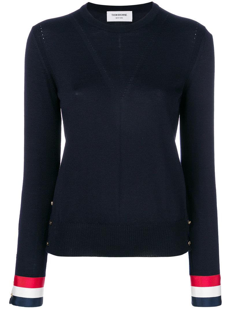 thom browne crewneck