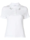 GIVENCHY MIRRORED STAR POLO SHIRT,BW700H302S12572957