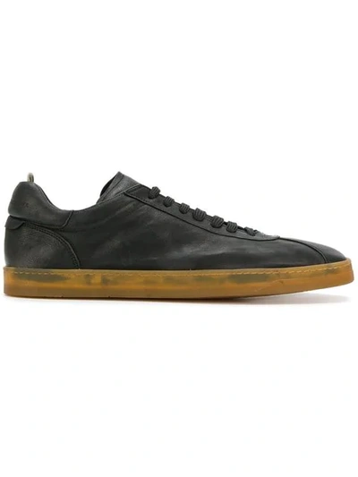 Officine Creative Karma 1 Panelled Trainers In Black