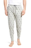 Polo Ralph Lauren Pony Print Lounge Pants In Andover Grey