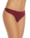 Calvin Klein Invisibles Thong D3428 In Brazen
