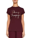 TED BAKER TED SAYS RELAX LOLYATA GRAPHIC TEE,WH8WGWB8LOLYATA41-OX