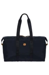 Bric's X-bag 22-inch Folding Duffel Bag - Black In Navy