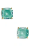 KATE SPADE SMALL SQUARE ENAMEL STUD EARRINGS,WBRUD539