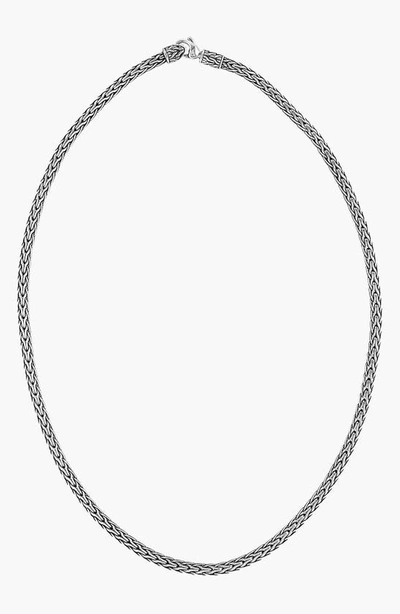 John Hardy Sterling Silver Classic Chain Slim Necklace