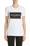 DOLCE & GABBANA CLASSIC LOGO TEE,F8J80Z G7MSD