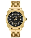 BULOVA WOMEN'S PRECISIONIST GRAMMY DIAMOND-ACCENT GOLD-TONE STAINLESS STEEL BRACELET WATCH 38MM