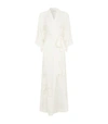 CARINE GILSON SILK LACE KIMONO dressing gown,14803747