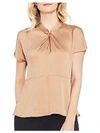 VINCE CAMUTO Twist Front Mockneck Blouse,0400096940197