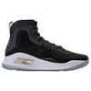 Under Armour Men's Curry 4 Basketball Shoes, Black In Black