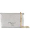 PRADA logo plaque chain wallet,1BP012VKWONZV12572575