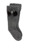 UGG UGG UGGPURE(TM) POMPOM TALL RAIN BOOT SOCK,1018806