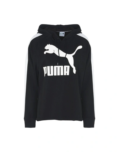 Puma Athletic Sweatshirts In Black