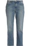 ACNE STUDIOS WOMAN CROPPED MID-RISE STRAIGHT-LEG JEANS MID DENIM,US 4772211933802101