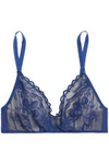 COSABELLA WOMAN LACE TRIANGLE SOFT-CUP BRA BLUE,GB 4772211931846442