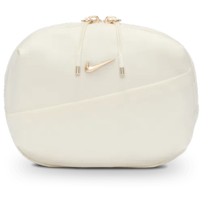 Nike Logo-plaque Crossbody Bag In White