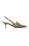 PRADA M'O EXCLUSIVE: MOCCASIN SLINGBACK,1D708IF D055