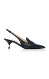 PRADA M'O EXCLUSIVE: MOCCASIN SLINGBACKS,641439