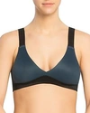 Spanx Bra-llelujah! Unlined Bralette In Smokey Navy/very Black