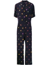 PS BY PAUL SMITH FLORAL PRINTED JUMPSUIT,PUPP084T8434712555550