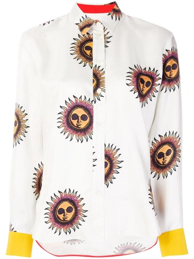 Paul Smith Signature Printed Shirt In White