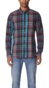 PS BY PAUL SMITH PLAID TAILORED FIT SHIRT