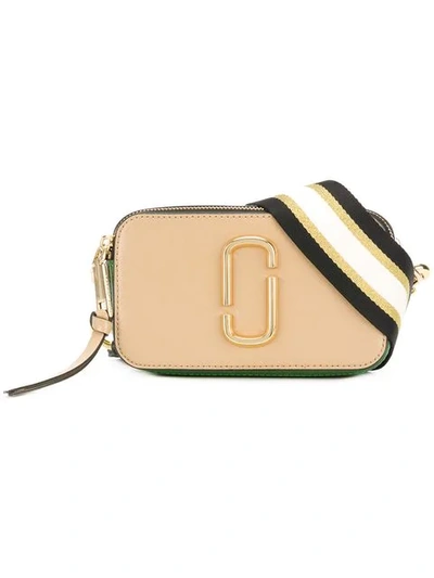 Marc Jacobs Women's The Snapshot Coated Leather Camera Bag In Sandcastle