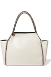 STELLA MCCARTNEY FALABELLA REVERSIBLE FAUX BRUSHED-LEATHER TOTE