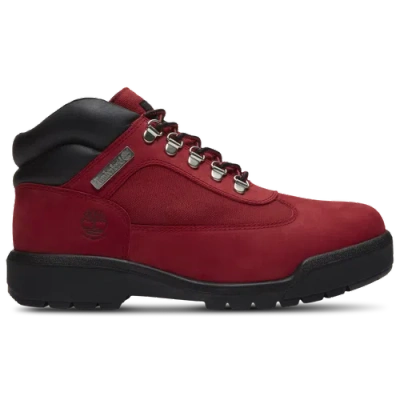 Timberland Waterproof Field Boots In Red